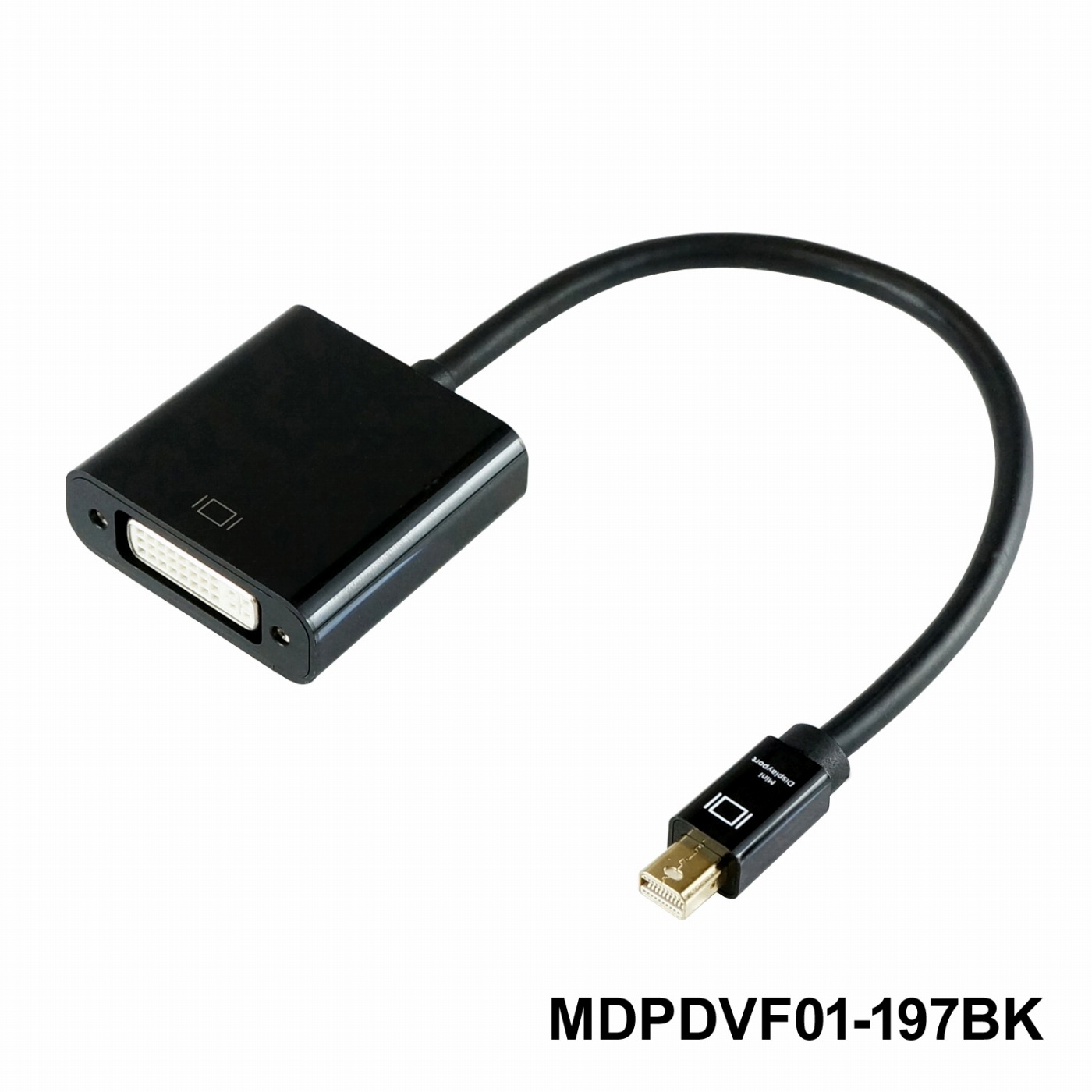 簡単変換 MiniDisplayPort→DVI変換ケーブル&アダプタ | HORIC